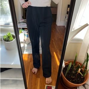 black tahari pants